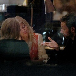 01-26 - Dinner with Gwyneth Paltrow and Chris Martin at Delaunay - London